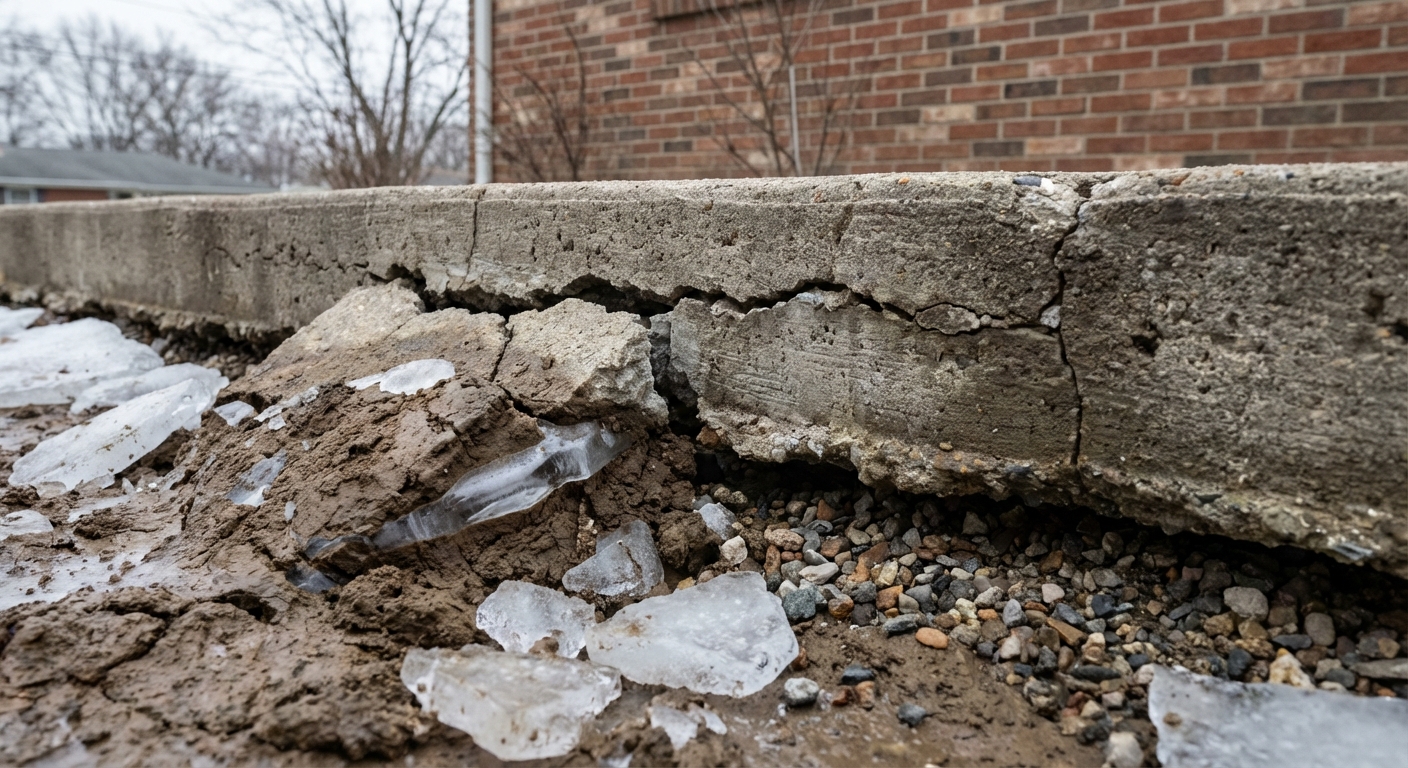 Section: How Do Improper Installation and Shallow Bases Make Things Worse? - Why Indiana's Freeze-Thaw Cycle Destroys Patios, Walkways & Retaining Walls | Minnick Lawn & Landscaping Fort Wayne
