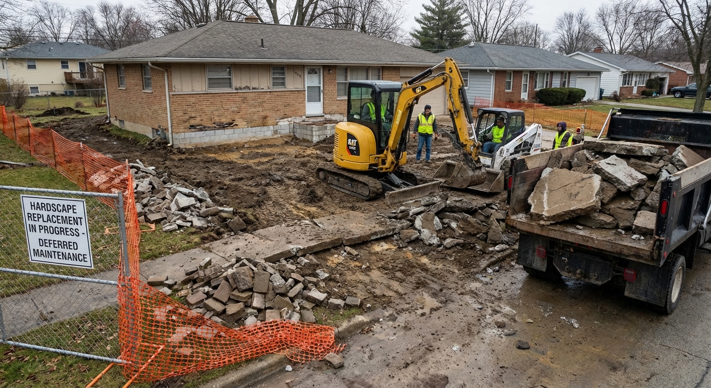 Section: What's the Cost of Ignoring Frost Heave Damage? - Why Indiana's Freeze-Thaw Cycle Destroys Patios, Walkways & Retaining Walls | Minnick Lawn & Landscaping Fort Wayne